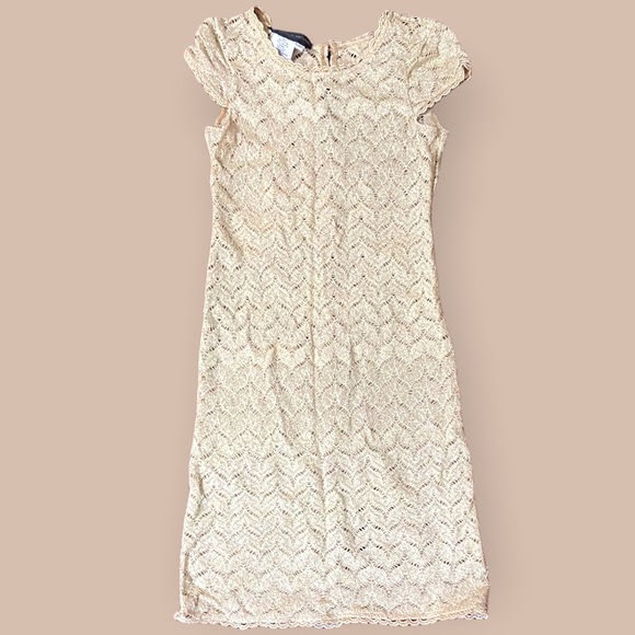 Gold Glitter Dress - Picture 1 of 4